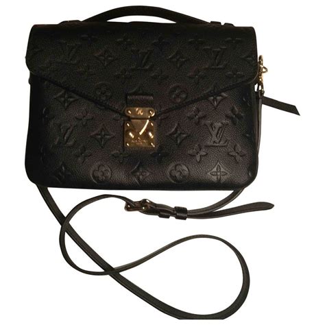 louis vuitton damestas zwart|louis vuitton crossbody purses.